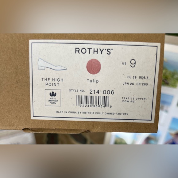 Rothy’s The High Point In Love Insole Tulip Pink Heels Shoes Womens - Picture 12 of 16